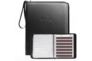 eTone Film Negative Storage Box with 50 Pages, 35mm Film Sleeves, Acid-Free Storage Kit, 33.5 x 18 x 5 cm