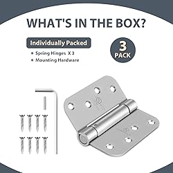 Satin Door Hinges Self Closing Hinge Auto Close