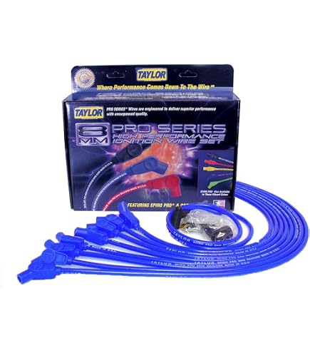 Amazon.com: Taylor Cable 73051 8mm Spiro-Pro univ 8cyl 90 black