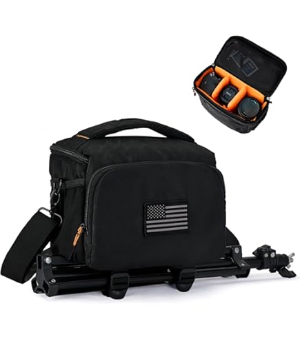New TGC Hot Orange & Black Shoulder Carry Case Bag For The BenQ GH600 - View #11