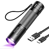 RECHOO Black Light UV Flashlight, 395nm Blacklight