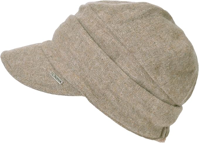 Amazon カジュアルボックス ウール ライト キャスケット レディース Charm フリーサイズ ベージュ 帽子 通販