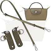 KIYOMIL Bag Leather Strap Replacement Adjustable Crossbody Shoulder Straps Pouch