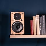 Roxel Onyx Active Bookshelf Speakers 100W RMS HDMI ARC Oak view 6