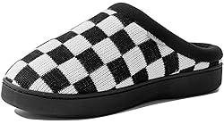 UBFEN Mens Slippers for Indoor Bedroom Memory Foam
