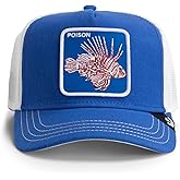 Goorin Lionfish Heat Trucker Hat for Men and Women, Royal Blue, One Size, Unisex