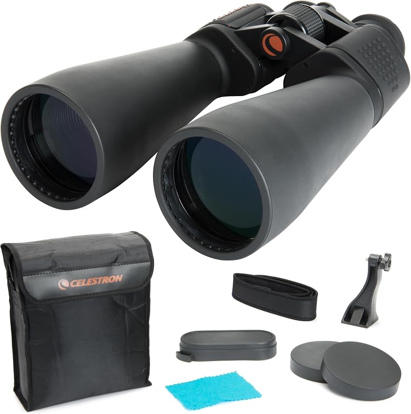Celestron SkyMaster 25x70 Binoculars Porro Prism Multi-Coated BaK-4 Carry Case