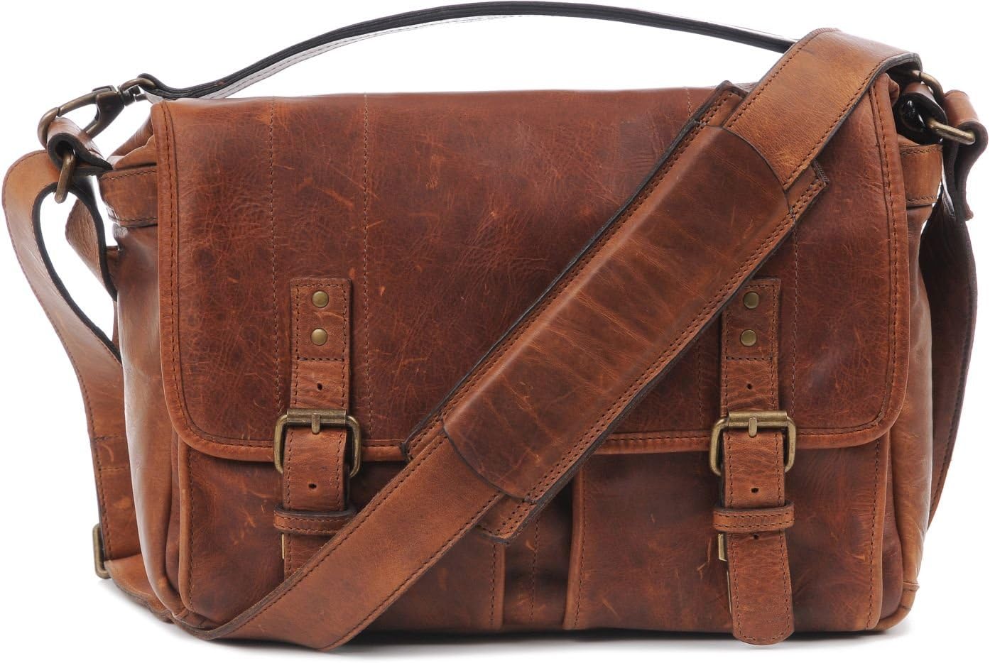 ONA - The Prince Street - Camera Messenger Bag - Antique Cognac Leather (ONA5-024LBR)