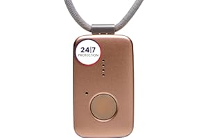 Medical Guardian MGMini | Medical Alert Device for Seniors | Water-Resistant, Emergency Call Button, 24/7 Monitoring, Step Counter, GPS Tracking | Monthly Subscription Required | Rose Gold