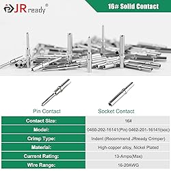JRready DW5010 Deutsch Connector Kit, 2 3 4 6 8 12