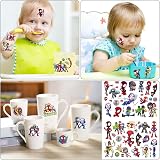 Yangsiw 8 Sheets Spider Friends Temporary Tattoos Party Supplies Favors view 4