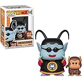 Funko Pop! & Buddy: Dragon Ball Z - King Kai & Bubbles Toy, Multicolor