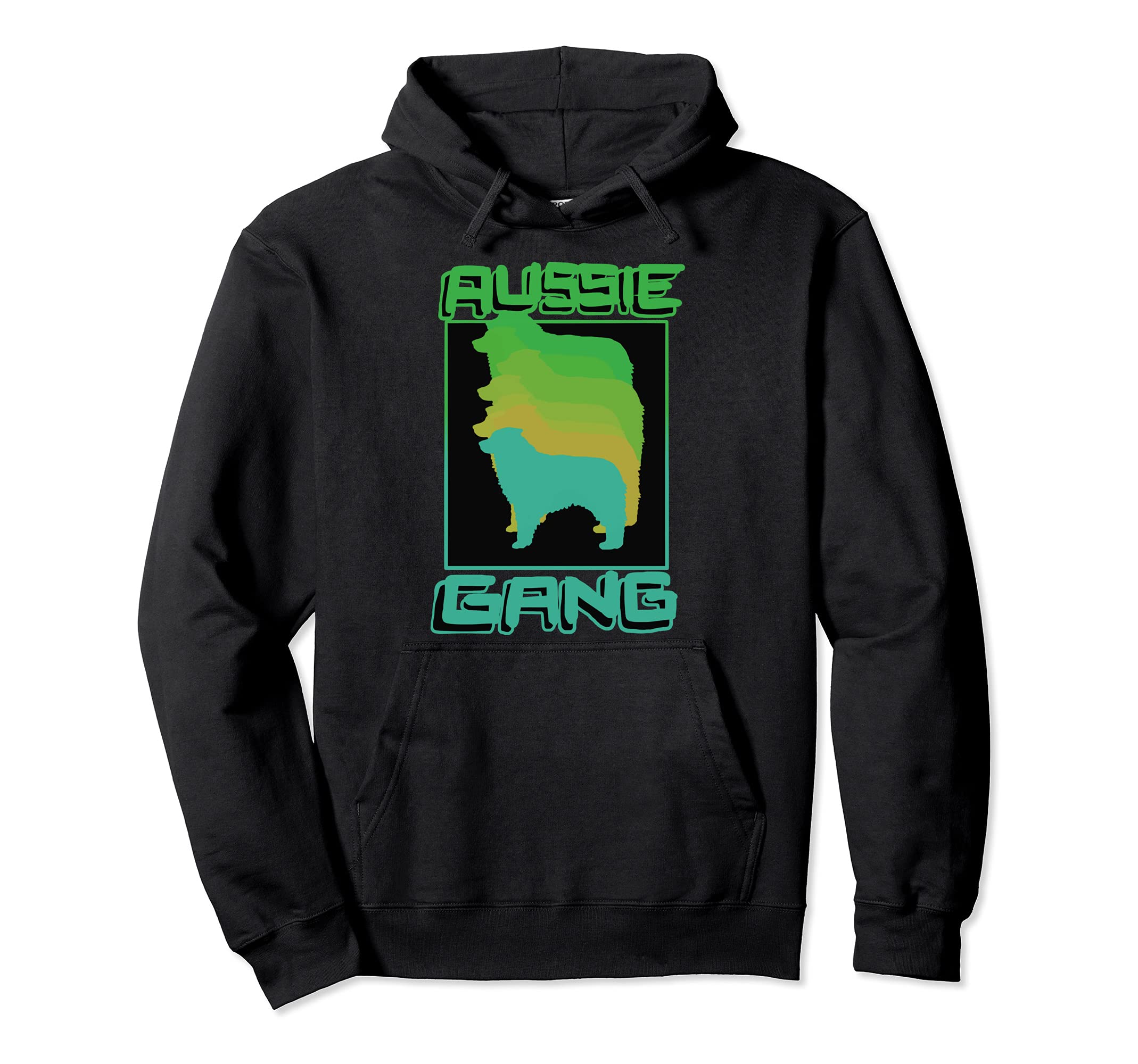 Australian Shepard Aussie Dog Pullover Hoodie