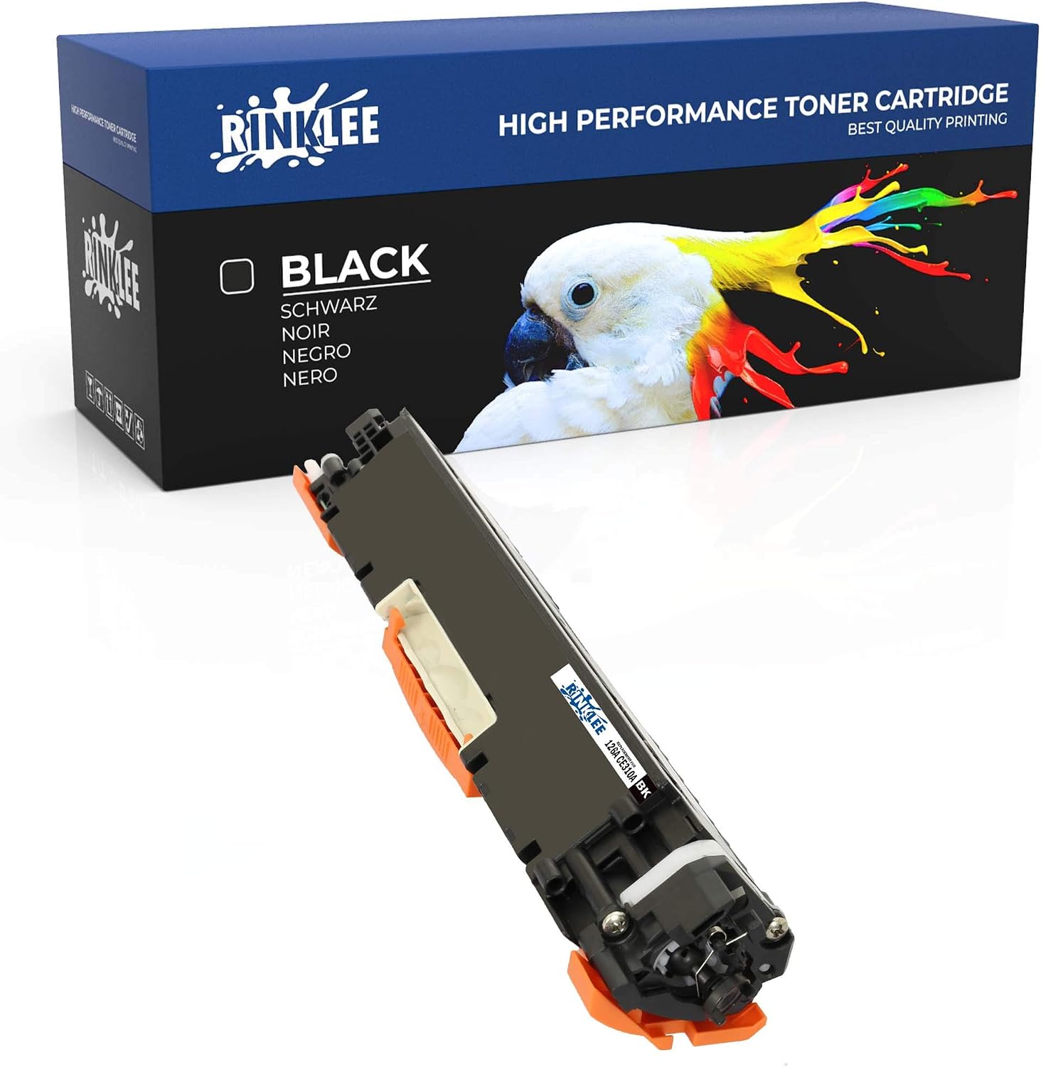 RINKLEE CE310A 126A Toner Cartridge Compatible with HP LaserJet Pro M175nw M175a CP1025 CP1025nw TopShot M275 M275nw MFP Canon i-SENSYS LBP7010C LBP7018C
