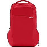 Incase ICON Backpack – Large Tech Backpack for Business, School, Travel – Laptop Bag with 8 Compartments, Fits 16 Inch Devices – Dedicated Laptop, Tablet, Phone and Accessory Pockets - Signal Red