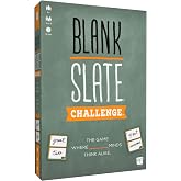 Blank Slate: Challenge, A Fresh Take on The Classic, Creative Word Matching Fun with 150 Word Prompts, Match Words to Score Points &amp; Win, Great Travel Party Game Experience for 2 or 4 Players