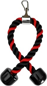 qibylift Tricep Rope Cable Attachment 27 Inch for Cable Machine view 6