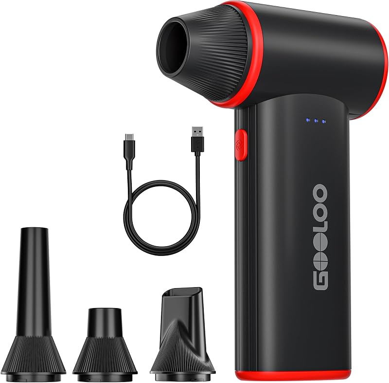F3 150000RPM Kabelloser Mini-Staubgebläse für PC & Auto