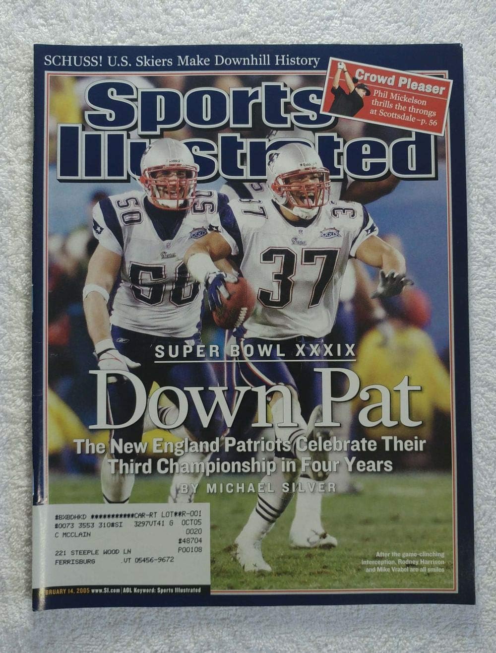 vrabel patriots jersey