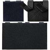 LZBMIEF 3 Pack Hook &amp; Loop Molle Patch Panels Display Board for Backpack | 10"x6" &amp; 4"x4" Nylon Panels for Vests/ Packs/Plate Carriers. Hook-backed for Patches &amp; Pouches, Easy MOLLE Mount