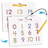 GAMENOTE Magnetic Number Tracing Board, 2 in 1