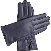 Downholme Vegan Leather Gloves for Women