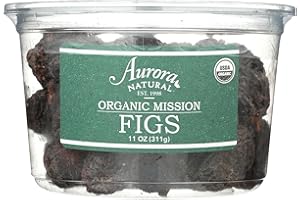 AURORA PRODUCTS Organic Black Mission Figs, 11 OZ