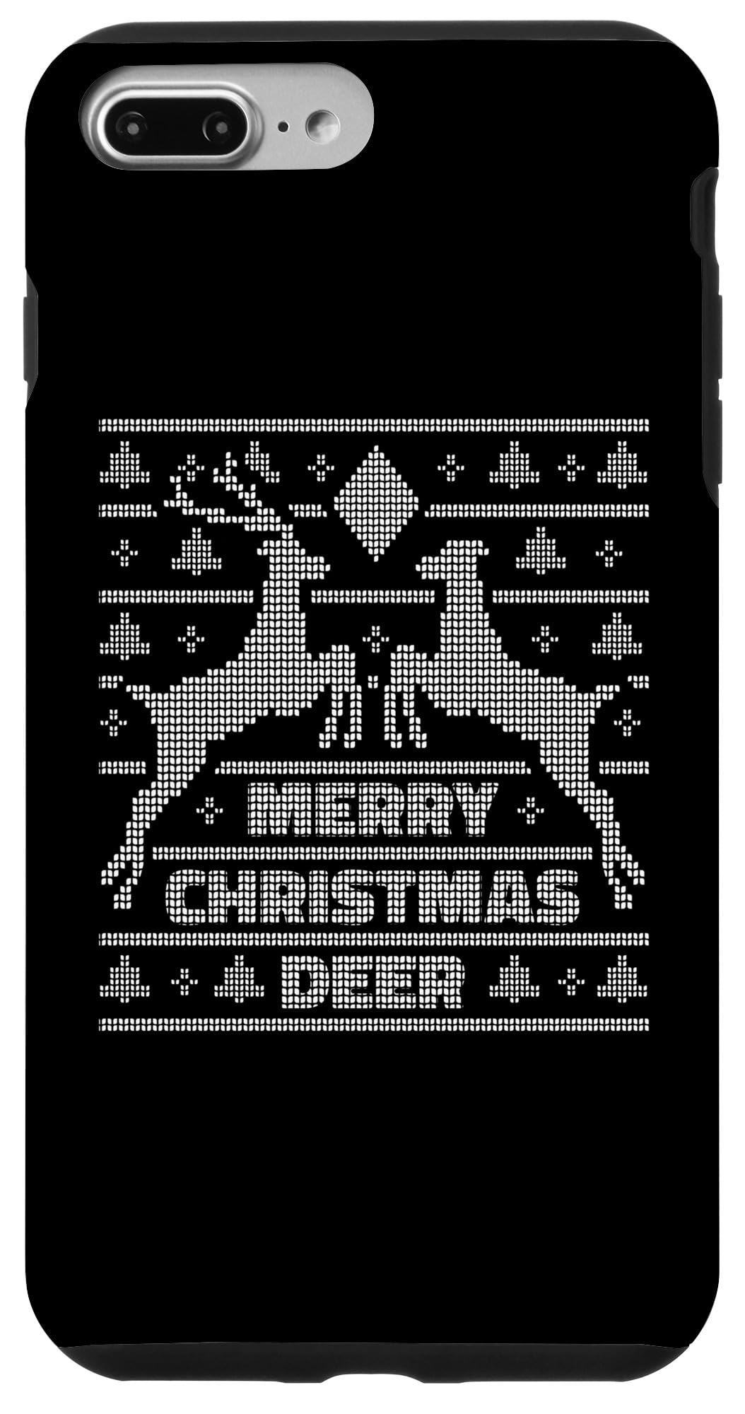 iPhone 7 Plus/8 Plus Merry Christmas Deer - Funny Christmas Case