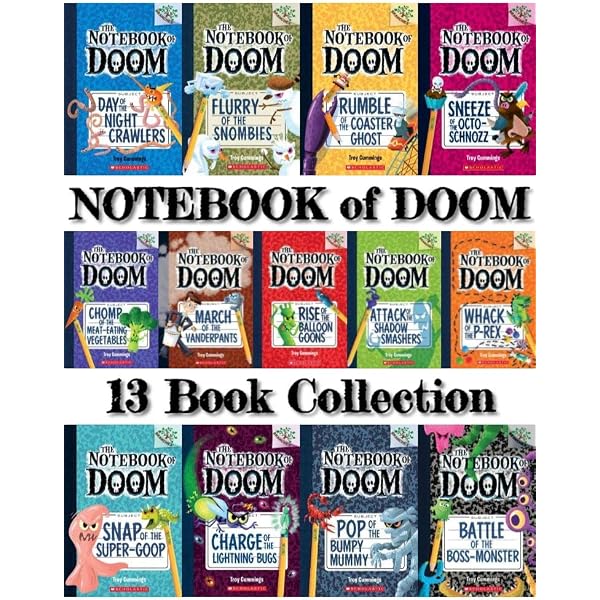 Amazon.com: The Notebook of Doom (Books 1-3): 9781338101997