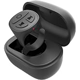 Vekesen TikTok Scrolling Ring, Bluetooth Camera Remote Control, Scrolling Ring Remote for iPhone TIK Tok Facebook YouTube Instagram Android Phone, Auto Tapper for TikTok Live (Black)
