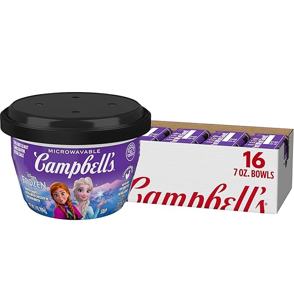 CAMPBELL’S CONDENSED KIDS SOUP, DISNEY FROZEN SOUPER SHAPES...