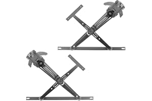 TRQ Front Manual Window Regulator Set Compatible with 1986-1995 Suzuki Samurai