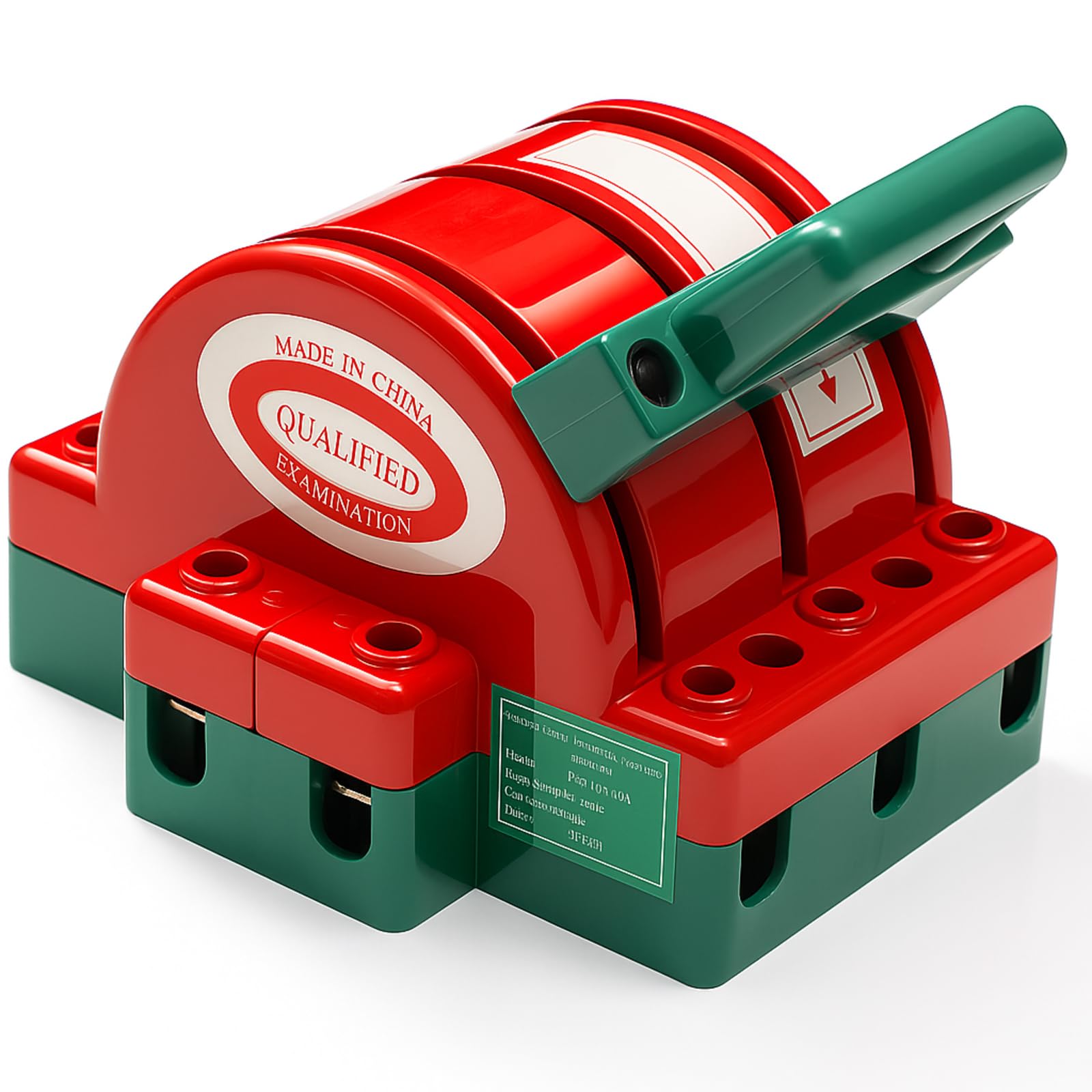 Photo 1 of Relaxweex Disconnect Knife Switch Double Power Disconnect Switch(32a 380v 3 Pole,Orange)