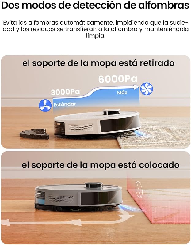 M2L Plus Robô Aspirador e Esfregão com Esvaziamento Automático de Poeira — foto 3 de 8