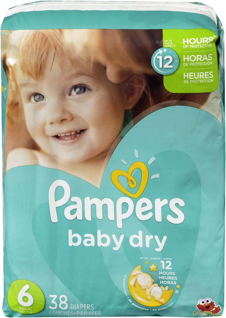 pampers mega box size 6