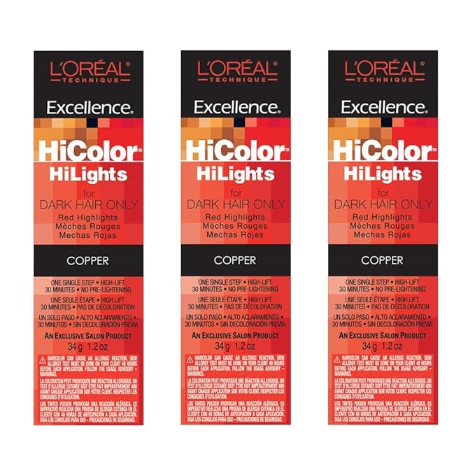 Amazon Com L Oreal Hicolor Hilights Copper Permanent Hair Color