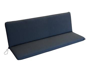 DEGAMO Auflage Arizona für Gartenbank 3-sitzer 140x88cm, anthrazit