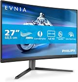 Philips Evnia 27 inch Curved FHD Monitor 280 Hz HDR10 1 ms