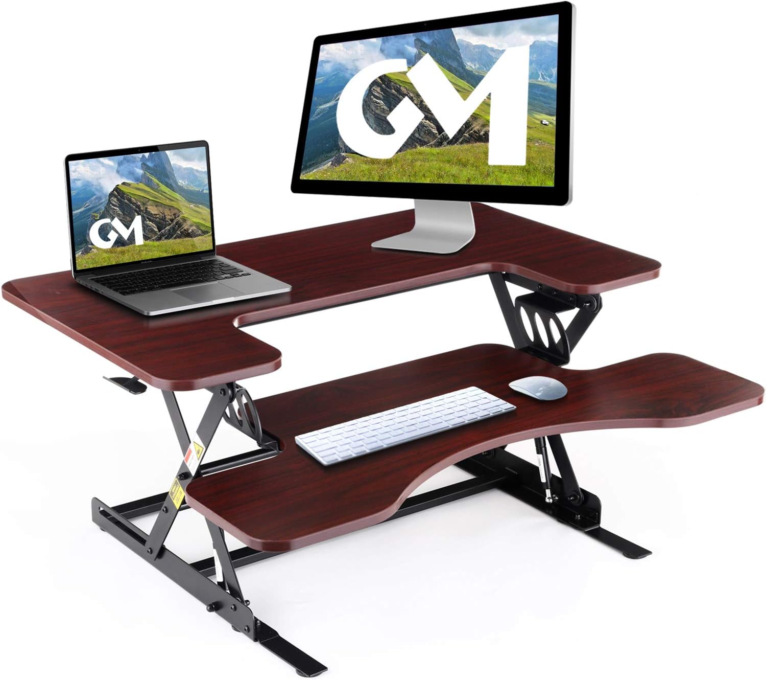 Best electric height adjustable computer desk cherry