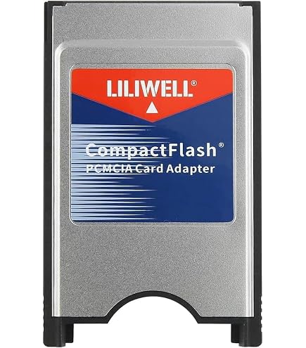 Transcend PCMCIA ATA Adapter - Compact Flash Card To PC Card Converter