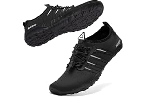 Racqua Water Shoes Quick Dry Barefoot Water Aqua Sport Beach Pool Swim Surf Diving for Men Women