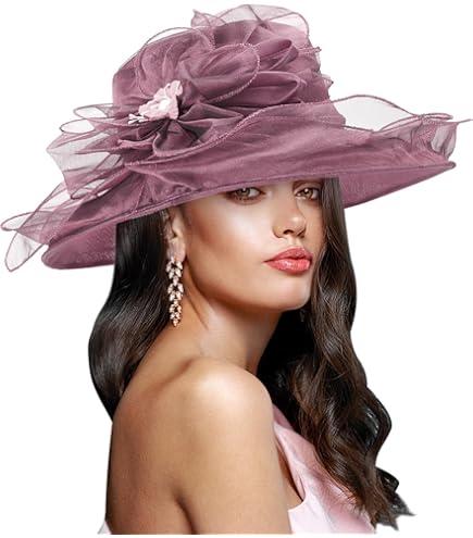 Organza Kentucky Fascinator Hat for Women - Wedding Bridal  display picture 1