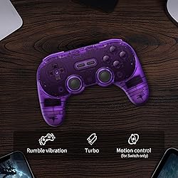 AKNES 8Bitdo Pro 2 Bluetooth Controller, Hall