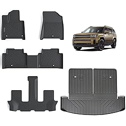 LJWAITO Floor Liners & Large Cargo Liners Backrest