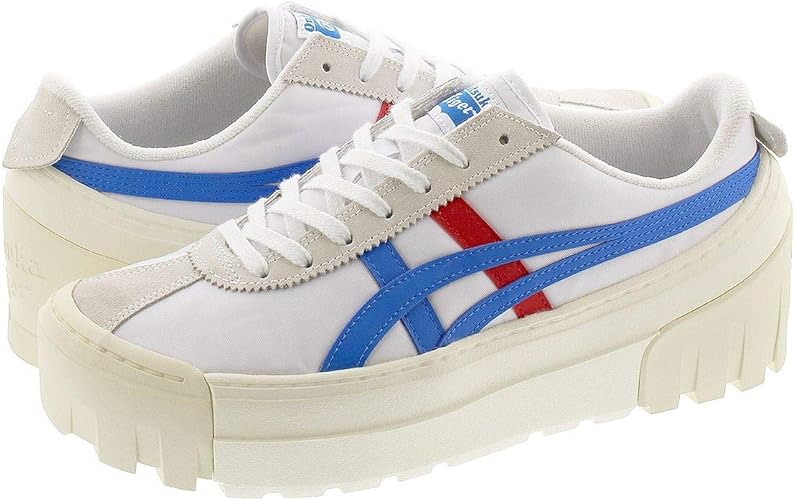 Amazon オニツカタイガー Delegation Chunk White Directoire Blue Onitsuka Tiger オニツカタイガー スニーカー