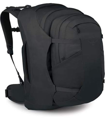 Osprey Farpoint 70L Men's Travel Backpack, Black : Sports & Outdoors