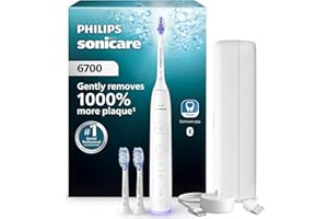 Philips Sonicare 6700 Series Electric Toothbrush - Next-Generation Sonicare Technology, Pressure Sensor, 9 Brushing Settings,