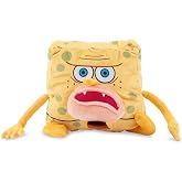 Nickelodeon Spongebob Squarepants Caveman Spongebob 10-Inch Collector Plush Toy, Large Soft Stuffed Animal
