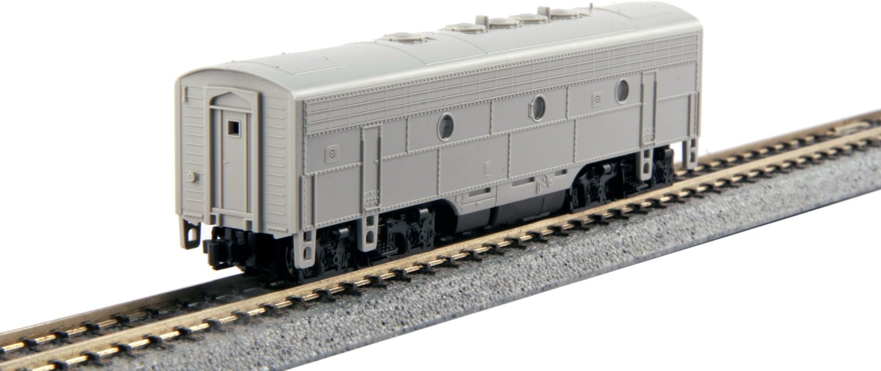 Kato USA Model Train Products EMD F7B Undecorated Locomotive (1:160 Scale)
