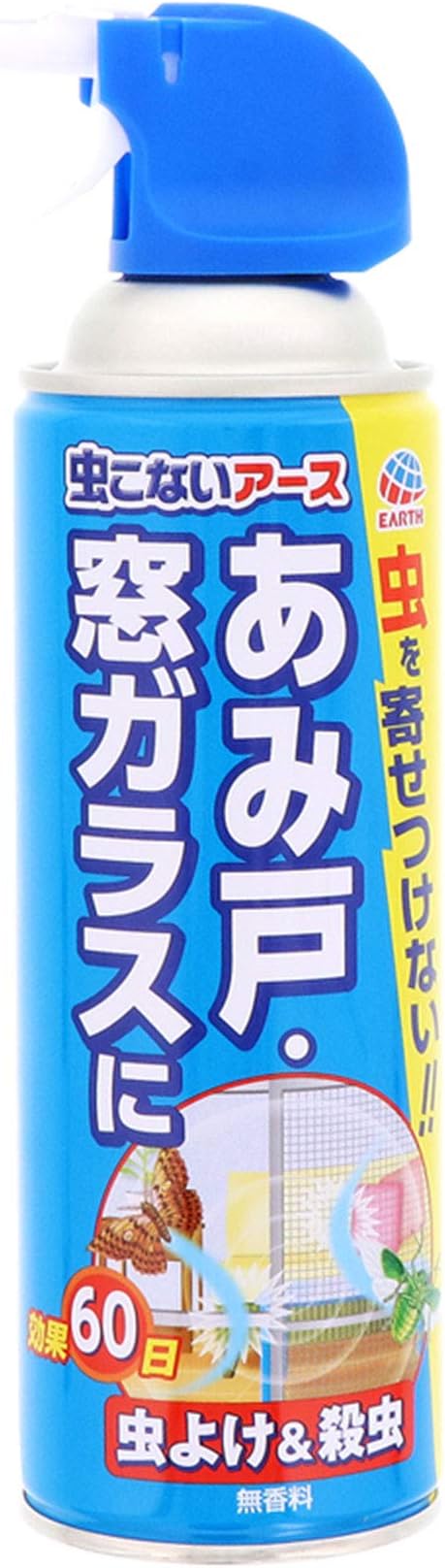 Amazon 虫こないアース 虫よけスプレー あみ戸 窓ガラスに 450ml 虫こないアース ドラッグストア